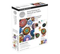 Daler-rowney simply, creative set, rock painting art, pintura acrílic