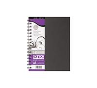 Daler Rowney Simply Cuaderno Dibujo Espiral Papel Blanco Natural Microperforado A5 100G/M²