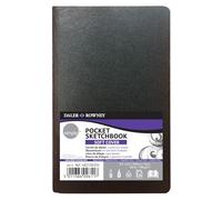 Daler-Rowney Simply, Cuaderno esbozo, Grano medio, 100gsm, Tapa suave, Bolsillo, Blanco Suave, 24 hojas