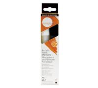 Daler Rowney Simply - Rotulador Acrílico, Caja de Cartón, Set Blanco y Negro