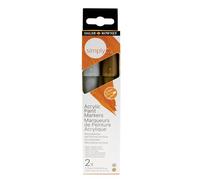 Daler Rowney, Simply, Rotulador Acrílico, Caja de Cartón, Set Oro y Plata