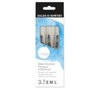 Daler-rowney simply set 3 pinceles acuarela