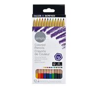 Daler-Rowney Simply Set Lápices de Colores Hex 12 Colores