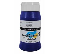 Pintura Acrílica Daler Rowney System 3 Ultramarina (500ml)