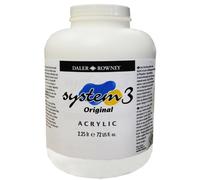 Daler-Rowney System 3 - Bote de pintura acrílica (2,25 L), color blanco titanio