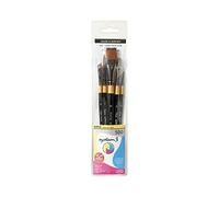Daler Rowney System 3 Estuche Pinceles Mango Corto 500 - 5 Unidades