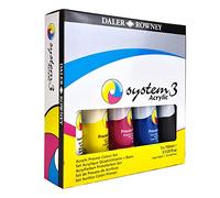 Daler-Rowney System3 Set Process Acrílico 5 Colores 150ml