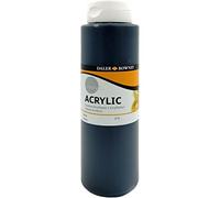 Daler Simply - Pintura acrílica (750 ML), Color Negro
