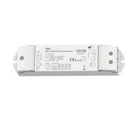 DALI - Regulador LED de 2 canales, regulable con botón NO, AC Push Dim, DALI-2, PWM, DT6 DT8 para tira LED monocolor CCT 12 V 24 V 36 V 48 V, 2 x 10 A @ 12 V/24 V, 2 x 8 A @ 36 V/48 V
