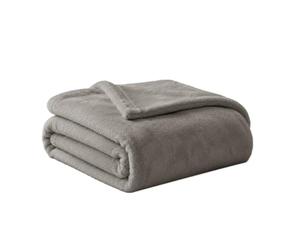 DALINA TEXTIL S.L - Manta para Sofá pequeña 125x155cm - Manta Terciopelo para Mascota - Manta Invierno Franela para Sofá, Cama, Viaje, Sala de Estar( Marrón Café )