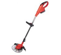 DAM. Desbrozadora sin escobillas 21V con 22000rpm, 600W de potencia y DOBLE BATERIA 12500mAh. 152x9x20cm Red