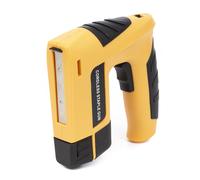 DAM.Pistola grapadora eléctrica sin cable 4.2V. 30 grapas/minuto. Incluye 2000 grapas y 500 clavos. 15x4,5x15cm Yellow