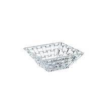 Dancing Nachtmann Estrellas Bossa Nova, Juego de Bolos, 2 Piezas, Accesorios De Cocina, Cuadrado, Crystal, de 12 cm, 0089694-0