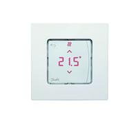 Danfoss 088u1015 termostatos de Ambiance en superficie, Icon, pantalla digital, 230 V, para la calefacción por el suelo hidráulico y de otros applications con los Motores, color blanco