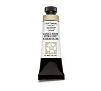 DANIEL SMITH 284600009 Tubo de pintura de acuarela extrafina de 15 ml, titanio Buff