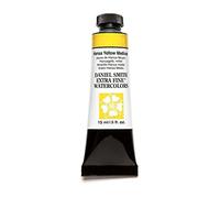 DANIEL SMITH Tubo de pintura de acuarela extrafina de 15 ml, color amarillo Hansa mediano