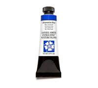 DANIEL SMITH Tubo de pintura extrafino de acuarela de 15 ml, azul ultramarino