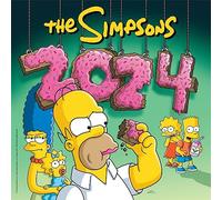 Danilo Calendario 2024 The Simpsons - Calendario pared 2024 - Planificador mensual 30x30 cm - Calendario Simpsons 2024