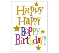 Danilo Promotions Limited Feliz cumpleaños, tarjeta de feliz cumpleaños, tarjeta para cumpleaños