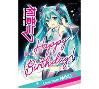 Danilo Promotions Limited Oficial Hatsune Miko Tarjeta de Felicitación,Multi,7 x 5 inch