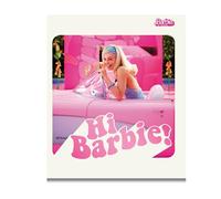 Danilo Promotions Limited - Tarjeta de cumpleaños Barbie oficial, tarjeta de cumpleaños para niña, tarjeta de felicitación, interior en blanco, multicolor, 7 x 6 pulgadas