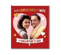 Danilo Promotions Limited Tarjeta de San Valentín con texto en inglés «To My Lovely Jubbly Wife on Valentine's Day»