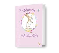 Danilo Promotions LTD Guess How Much I Love You - Tarjeta para el día de la madre, diseño de conejo rosa, To My Mummy