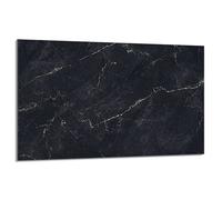 DarHaus Placa protectora de vitrocerámica 80 x 52 cm 1 pieza cocina eléctrica universal para inducción protección contra salpicaduras tabla de cortar de vidrio templado como decoración, MÁRMOL
