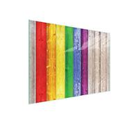 DarHaus Tabla de cortar de cristal, tabla de cocina de vidrio, tabla de vidrio para cortar y servir alimentos, cubierta para la placa de cocina, medidas 40 x 30 cm, VISTOSO