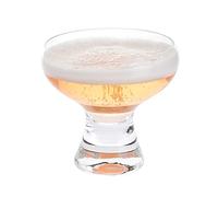 Dartington Crystal Juego de 4 copas de champán para champán, juego de 4 platillos, vintage, espresso, Martini, Prosecco, espumoso, para el hogar, bar, copas de vino (paquete de 4)
