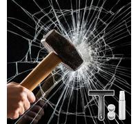 DARUITE Vinilos para Cristales, Película De Seguridad Transparente E Irrompible De 4 Mil, Adhesivo De Seguridad Vinilo Ventana Antirroturas para Ventanas De Hogar, Tienda Y Oficina (60 x 200 cm)