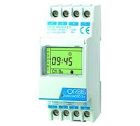 Data Micro 2 + 120 V.Interruptor HORARIO Digital .2 CIRC. CONMUT.Dia/Semana 32 MEMO.Pulso 1-59 S