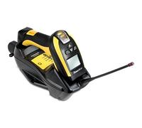 Datalogic PowerScan PM9100 Lector de códigos de barras portátil 1D con pantalla y teclado, Negro, Amarillo
