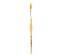 DaVinci Brocha de pintor Junior Synthetics Serie 303 Redonda color amarillo talla 12