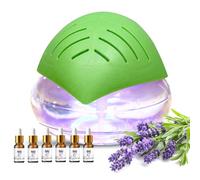 Dayear Water Purificadores de aire con 60 ml, Difusor Aceites Esenciales | Air Purifier con 7 Colores LED, Humidificador de Aromas, difusor de aromas para Sala de Estar Dormitorio Yoga Oficina