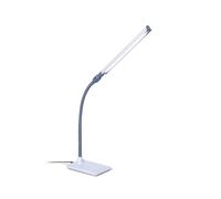 Daylight UnoPro™ - Lámpara de Mesa LED - 6000K, 1150 Lux, 4 Niveles de Brillo, Pantalla Antirreflejos, Cabeza Pivotante, Lámpara de Escritorio Luz Diurna para Costura, Lectura y Manualidades, Blanco