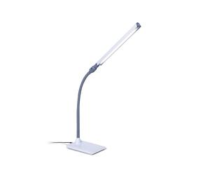 Daylight UnoPro™ - Lámpara de Mesa LED - 6000K, 1150 Lux, 4 Niveles de Brillo, Pantalla Antirreflejos, Cabeza Pivotante, Lámpara de Escritorio Luz Diurna para Costura, Lectura y Manualidades, Blanco