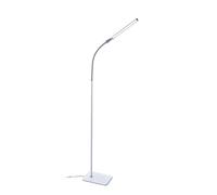 Daylight UnoPro™ - Lámpara de Pie LED - 6000K, 1145 Lux, 4 Niveles de Brillo, Brazo Flexible, Pantalla Antirreflejos, Lámpara de Pie Eficiente para Salón, Costura y Manualidades, Blanco