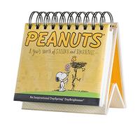 Dayspring Peanuts Smiles and Blessings 75668 - Calendario perpetuo de Snoopy, amarillo