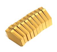 DAZZLEEX 10 piezas SP300 NC3020 GTN-3 CNC ranurado de corte de carburo inserciones de 3 mm de ancho