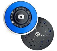 DAZZLEEX Almohadilla de Respaldo Redonda de Gancho y Bucle, Almohadilla de Respaldo de 6 Pulgadas Disco de Lijado para máquina de Papel de Lija eléctrica Flex