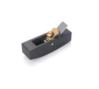 DAZZLEEX Herramienta cepilladora de madera biselada, pelador de cuero de fondo plano curvado, pelador manual de madera portátil y herramienta de recorte (tipo de fondo redondo)