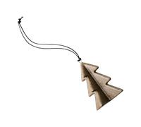 DBKD Árbol colgante de invierno 7 cm Beige