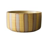 DBKD Cuenco decorativo Line Ø16 cm Yellow