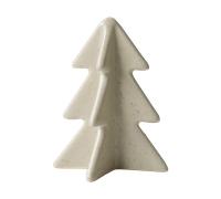 DBKD Decoración de árbol de invierno Vainilla. 8 cm