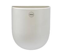 DBKD Maceta colgante de pared Cut blanco large