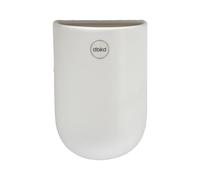 DBKD Maceta colgante de pared Cut blanco medium
