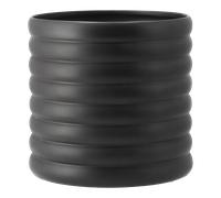 DBKD Maceta Mud negro XL. Ø 27 cm