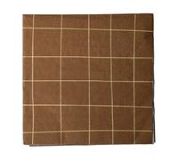 DBKD Servilleta de papel Square 33x33 cm paquete de 20 Brown