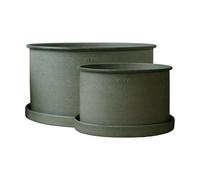 DBKD Set de 2 macetas Plant bowl Green